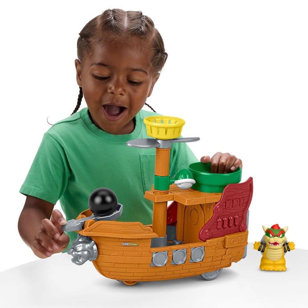 My Mario Little People Spielset Bowsers Luftschiff Image 3