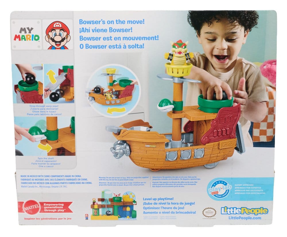 My Mario Little People Spielset Bowsers Luftschiff Image 4