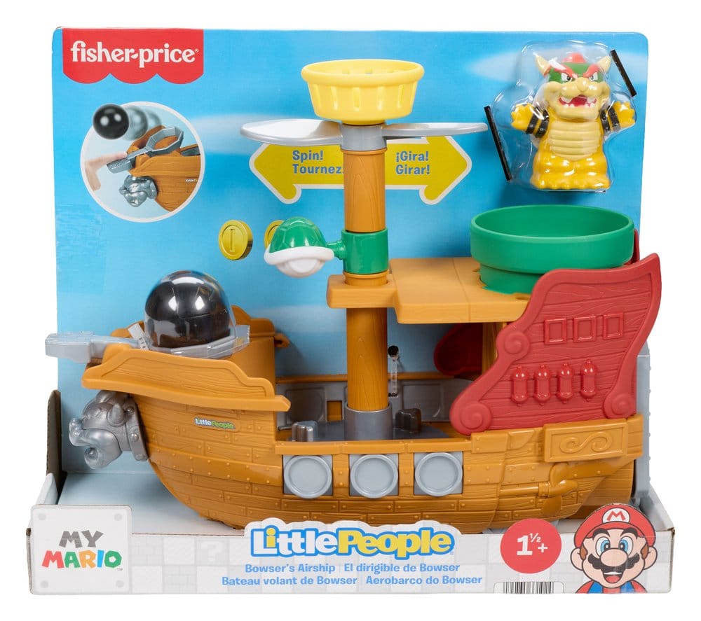 My Mario Little People Spielset Bowsers Luftschiff Image 5