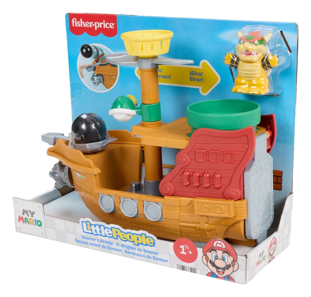 My Mario Little People Spielset Bowsers Luftschiff Image 6