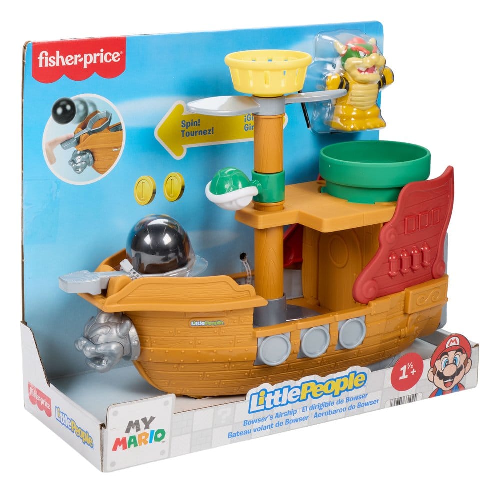 My Mario Little People Spielset Bowsers Luftschiff Image 7
