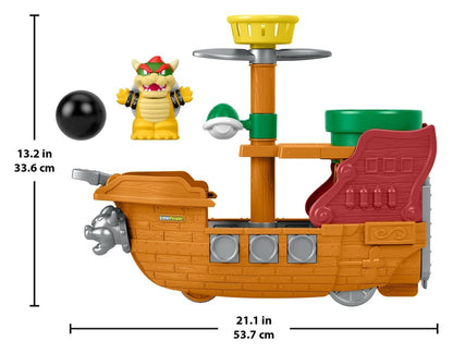 My Mario Little People Spielset Bowsers Luftschiff Image 8