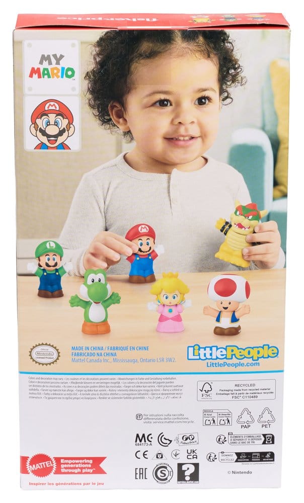 My Mario Little People Collector Minifiguren 6er-Pack 7 cm Image 3