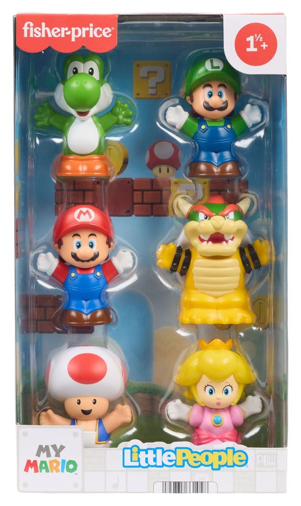 My Mario Little People Collector Minifiguren 6er-Pack 7 cm Image 4