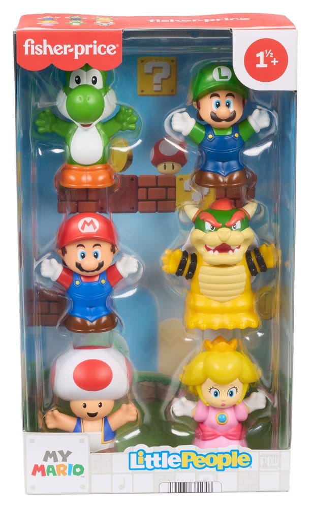 My Mario Little People Collector Minifiguren 6er-Pack 7 cm Image 5