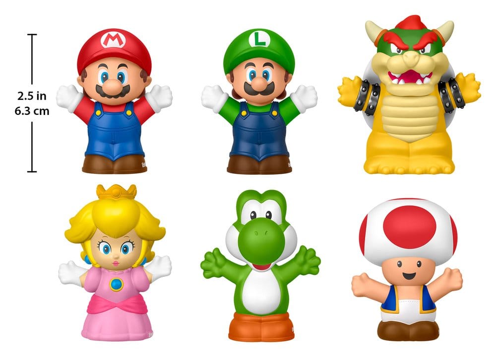 My Mario Little People Collector Minifiguren 6er-Pack 7 cm Image 8