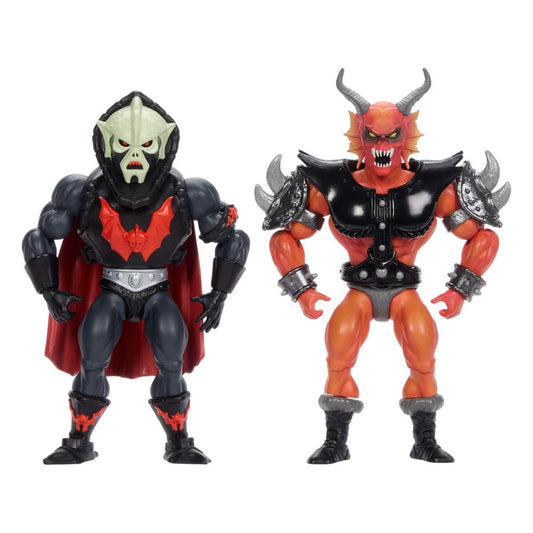 Masters of the Universe x Stranger Things Origins Actionfiguren 2er-Pack Hordak & Hellfire-Man 14 cm Image 1