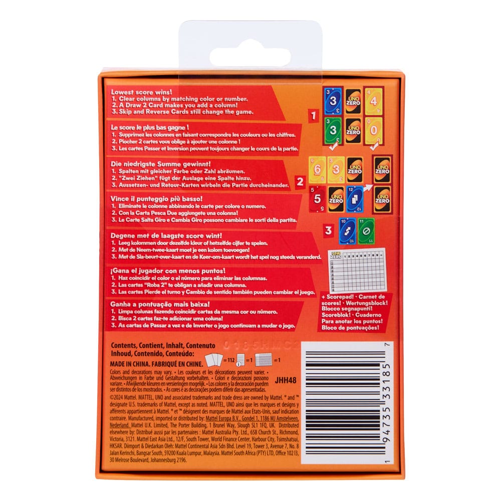 UNO Zero Kartenspiel Image 4