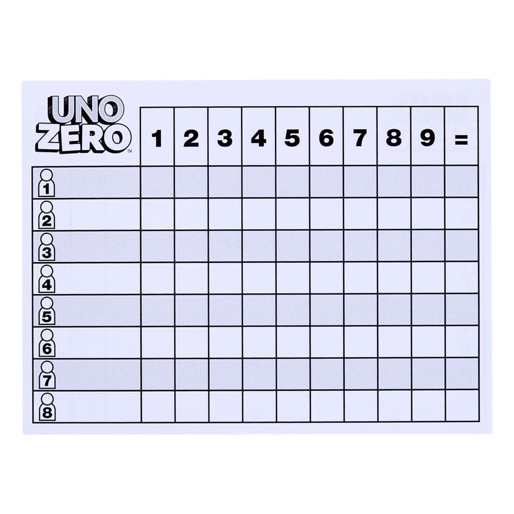 UNO Zero Kartenspiel Image 10