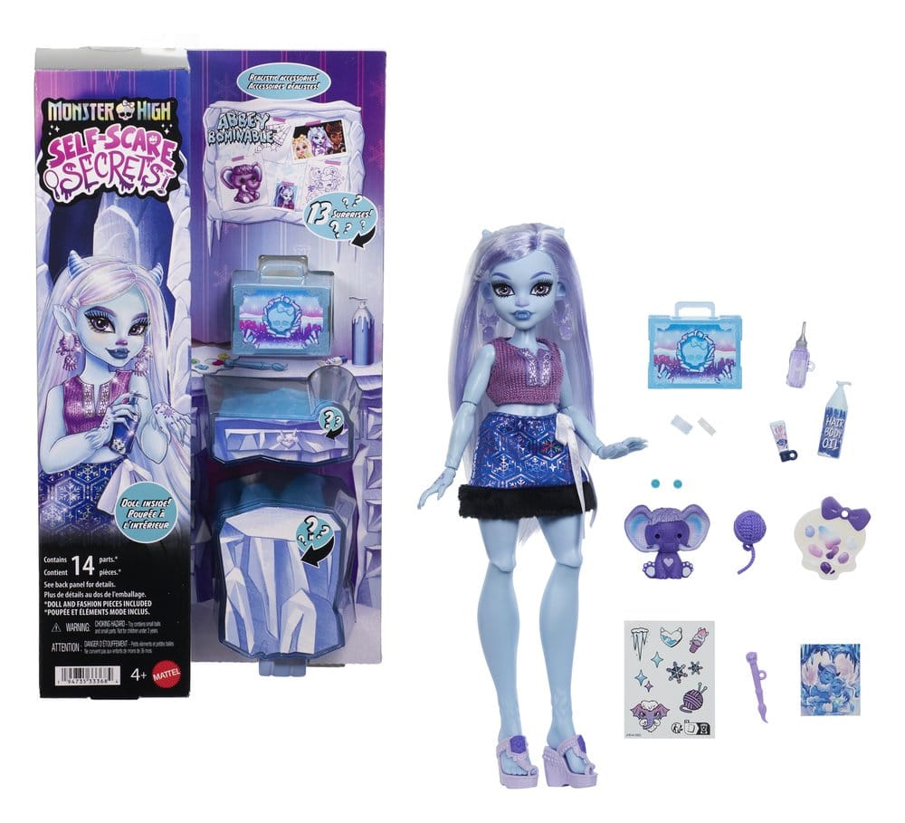 Monster High Self-Scare Secrets Puppe Abbey Bominable Image 3