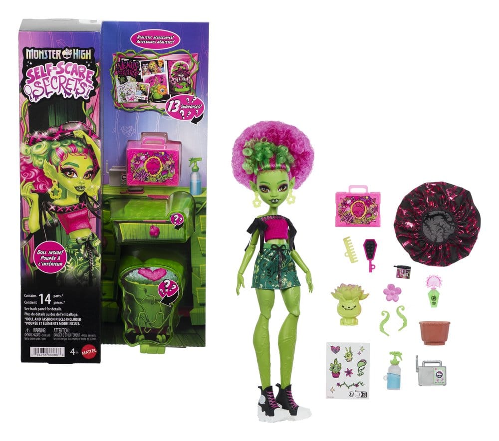 Monster High Self-Scare Secrets Puppe Venus McFlytrap Image 3