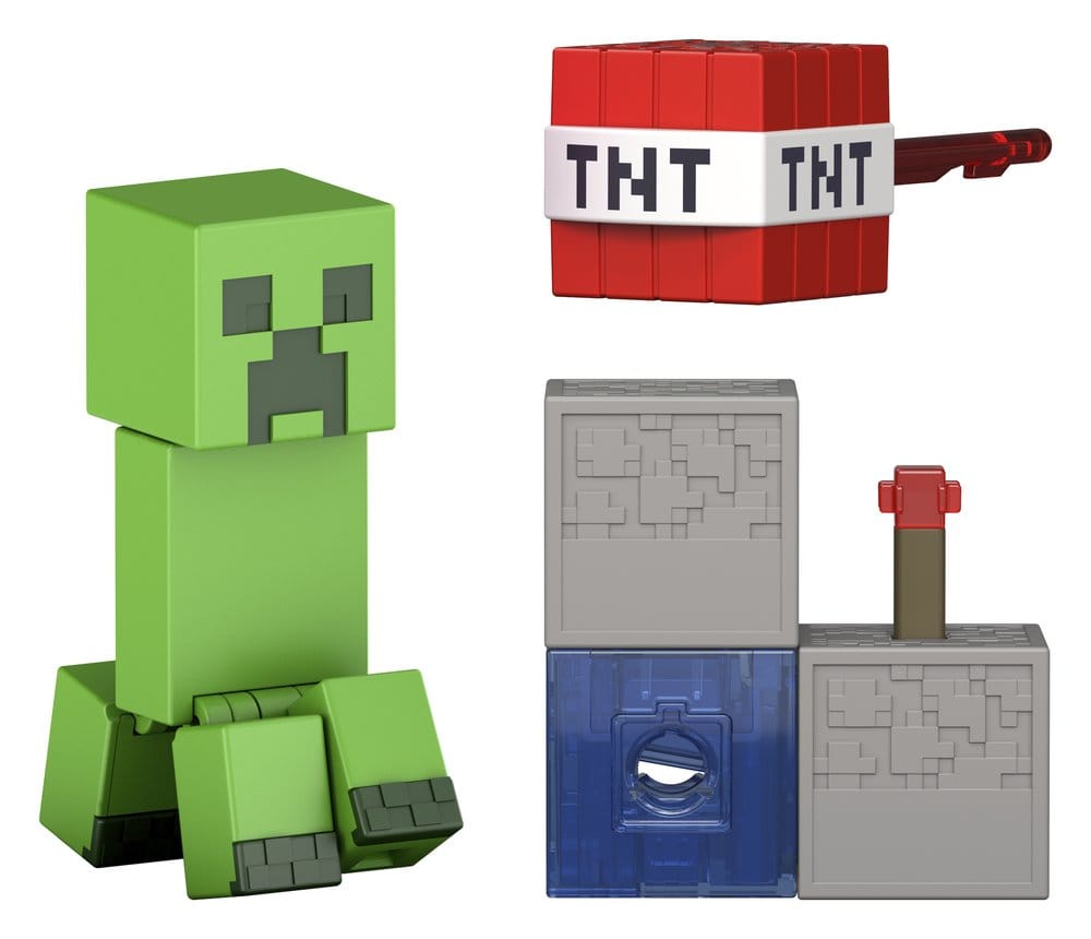Minecraft Actionfigur Creeper 8 cm Image 1