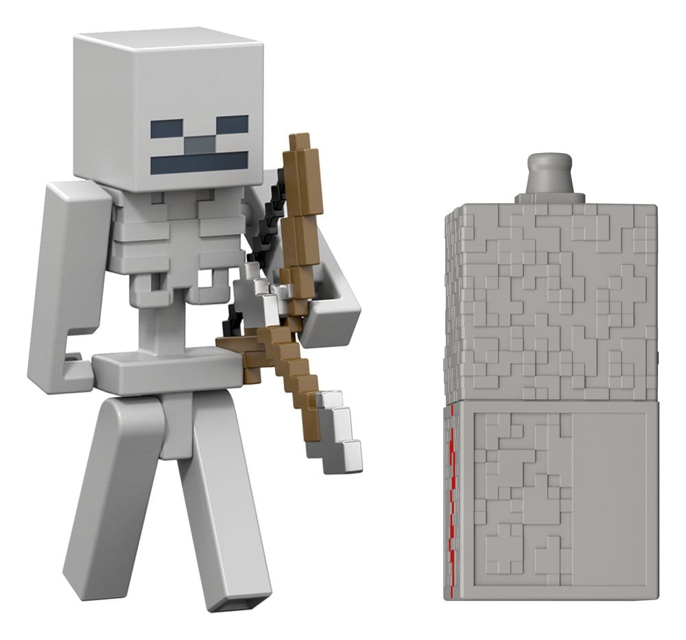 Minecraft Actionfigur Skelett 8 cm Image 1