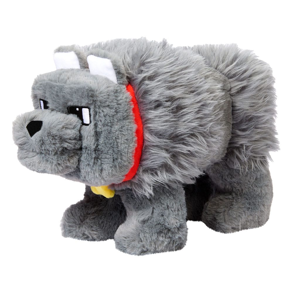 Ein Minecraft Film Plüschfigur mit Sound Dennis der Wolf 20 cm Image 6