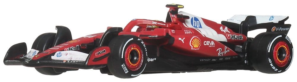 Formel 1 Hot Wheels Premium Die-Cast Fahrzeug 1/64 Team Ferrari: Driver 1 Image 1
