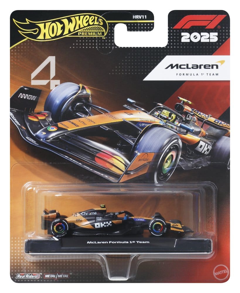 Formel 1 Hot Wheels Premium Die-Cast Fahrzeug 1:64 Team McLaren: Driver 2 Image 2