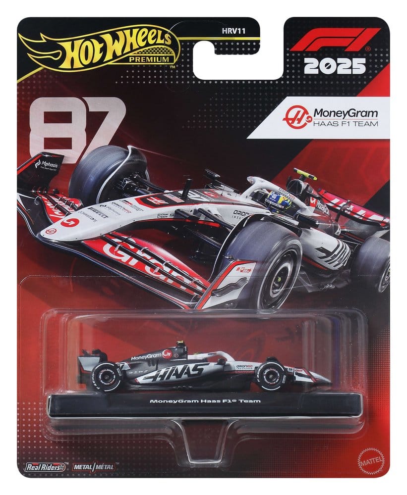 Formel 1 Hot Wheels Premium Die-Cast Fahrzeug 1/64 MoneyGram Haas F1 Team Image 6