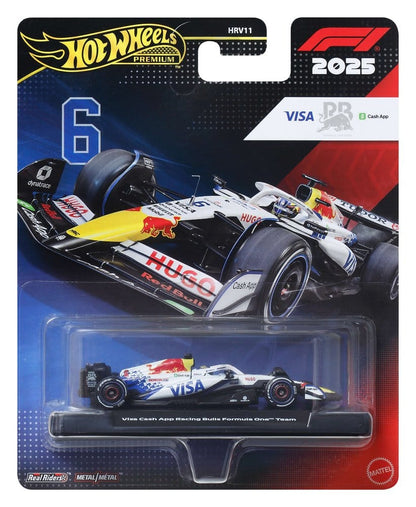 Formel 1 Hot Wheels Premium Die-Cast Fahrzeug 1/64 Visa Cash App Racing Bulls F1 Team Image 6
