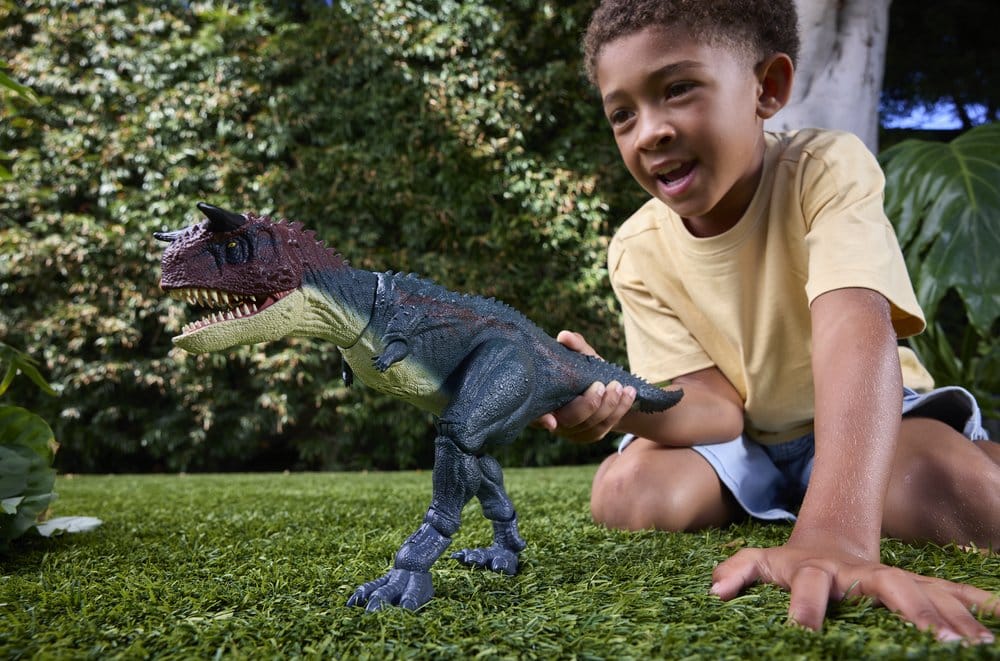 Jurassic World: Survival Actionfigur Charge 'N Chomp Carnotaurus Image 5