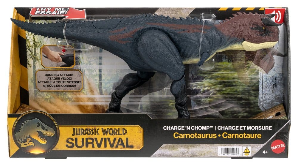 Jurassic World: Survival Actionfigur Charge 'N Chomp Carnotaurus Image 6