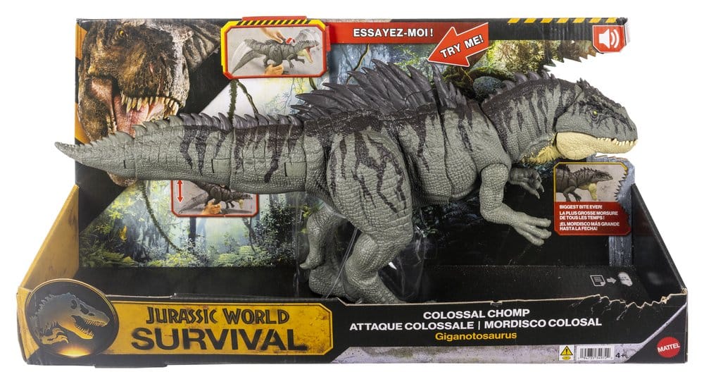 Jurassic World: Survival Actionfigur Colossal Chomp Giganotosaurus 71 cm Image 5