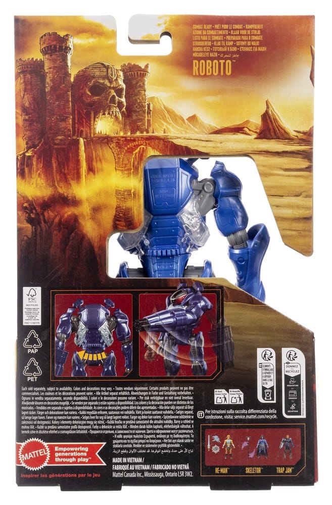 Masters of the Universe 2026 Movie Feature Actionfigur Combat Ready Roboto 14 cm Image 3
