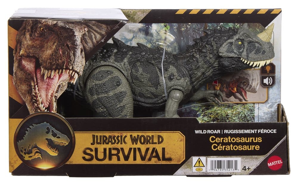 Jurassic World: Survival Actionfigur Wild Roar Ceratosaurus Image 4