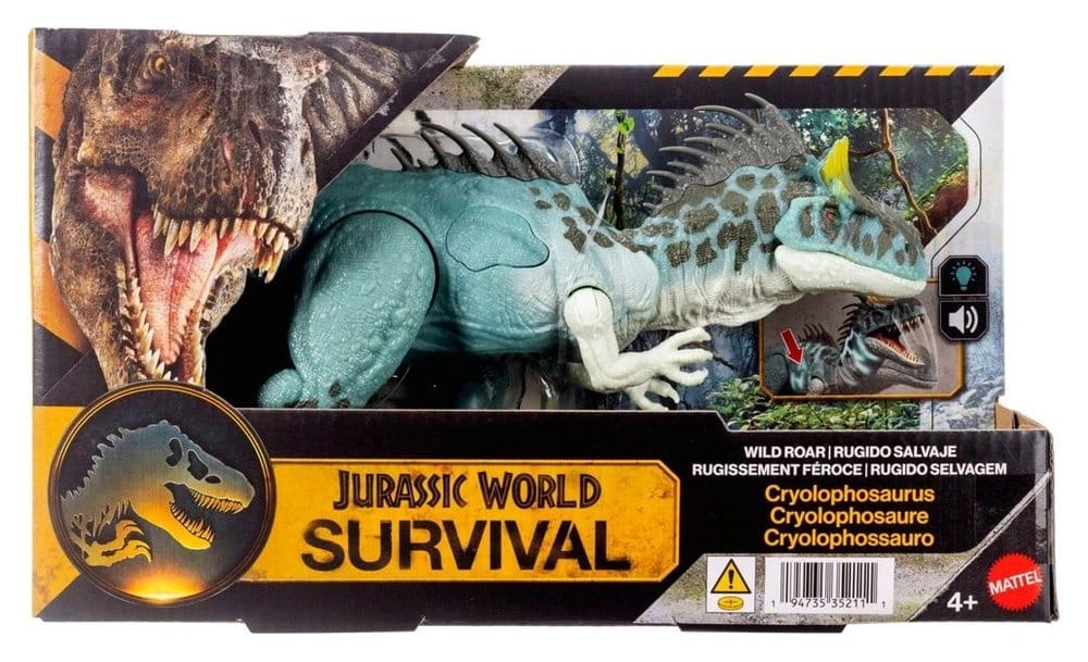 Jurassic World: Survival Actionfigur Wild Roar Cryolophosaurus 37 cm Image 2