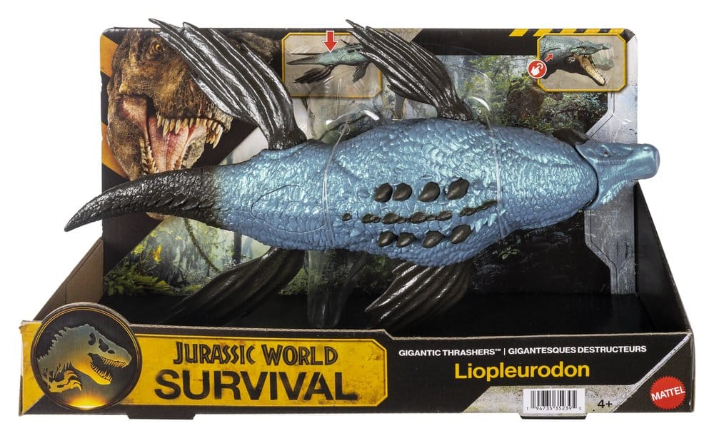 Jurassic World: Survival Actionfigur Gigantic Thrashers Liopleurodon 30 cm Image 2