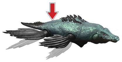 Jurassic World: Survival Actionfigur Gigantic Thrashers Liopleurodon 30 cm Image 4