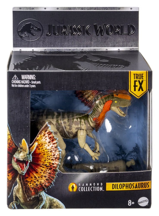 Jurassic World: Die Wiedergeburt Hammond Collection Actionfigur Dilophosaurus Image 2