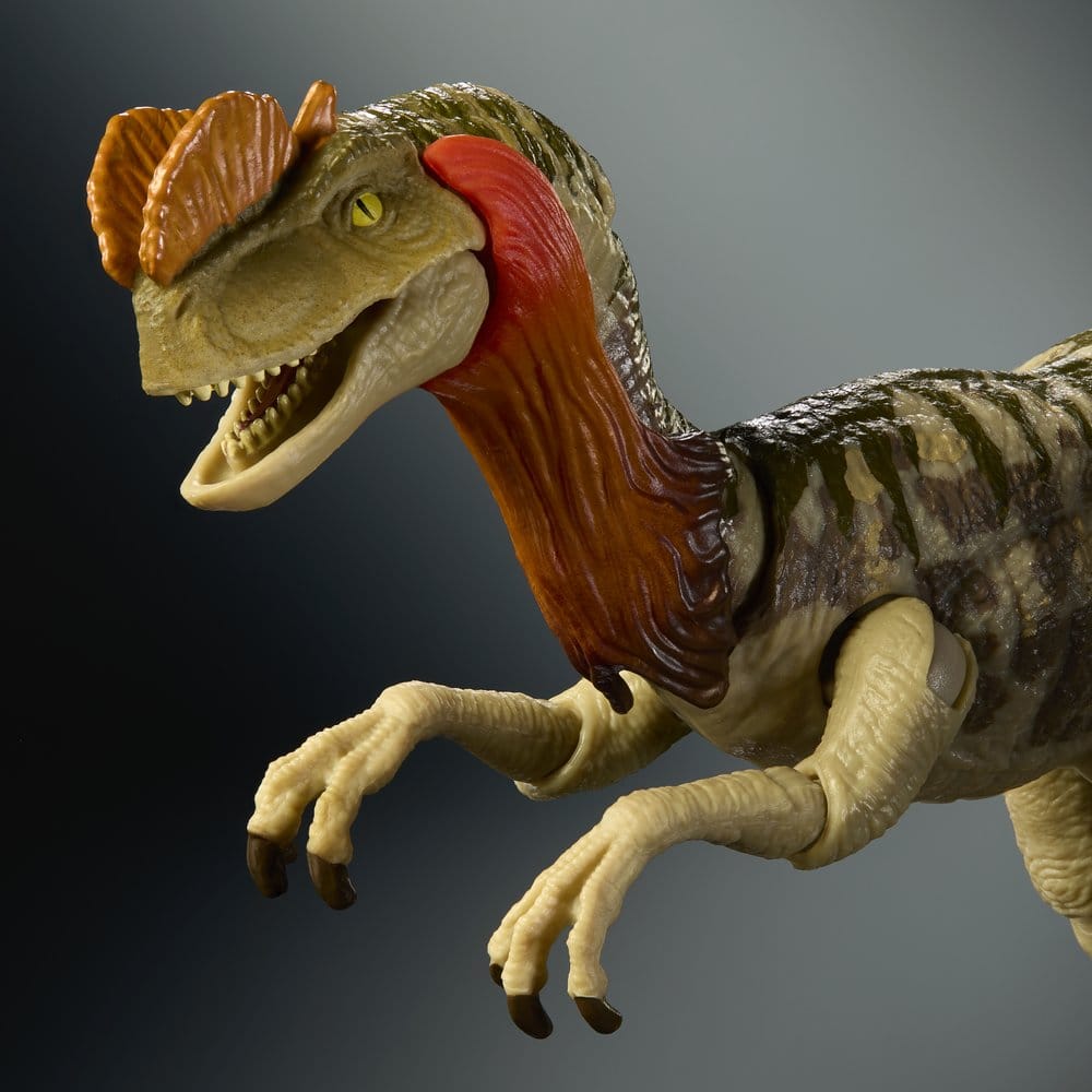 Jurassic World: Die Wiedergeburt Hammond Collection Actionfigur Dilophosaurus Image 3