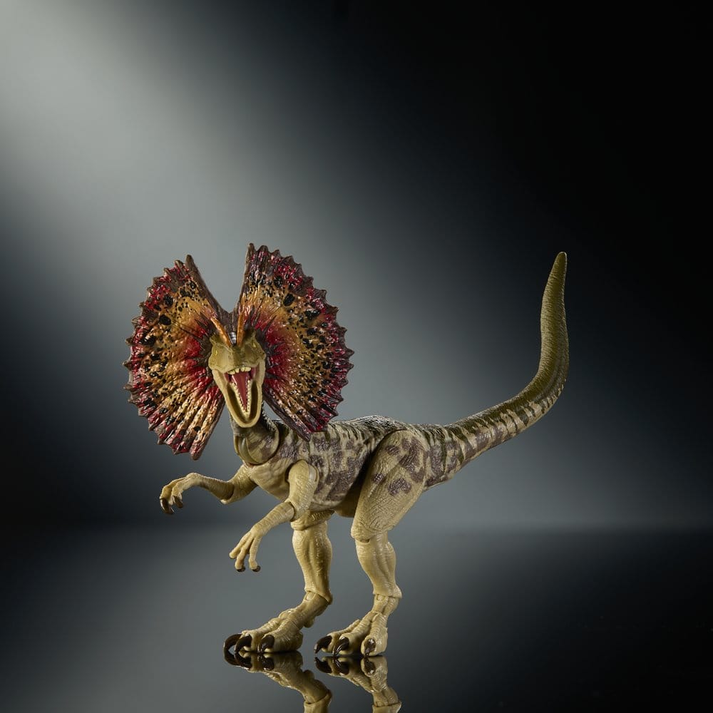 Jurassic World: Die Wiedergeburt Hammond Collection Actionfigur Dilophosaurus Image 5