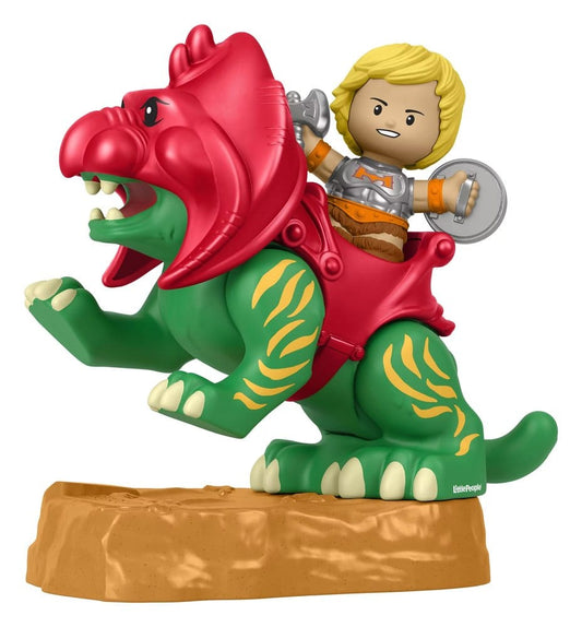 Masters of the Universe Little People Collector Figuren-Set He-Man & Battle Cat Image 1