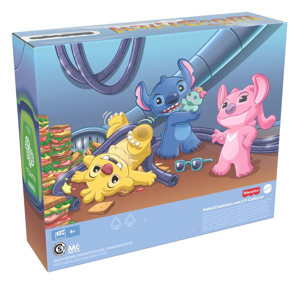 Lilo &amp; Stitch Little People Collector Minifiguren 3er-Pack Stitch &amp; The Cousins 7 cm Image 4