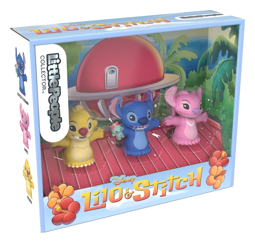 Lilo &amp; Stitch Little People Collector Minifiguren 3er-Pack Stitch &amp; The Cousins 7 cm Image 9