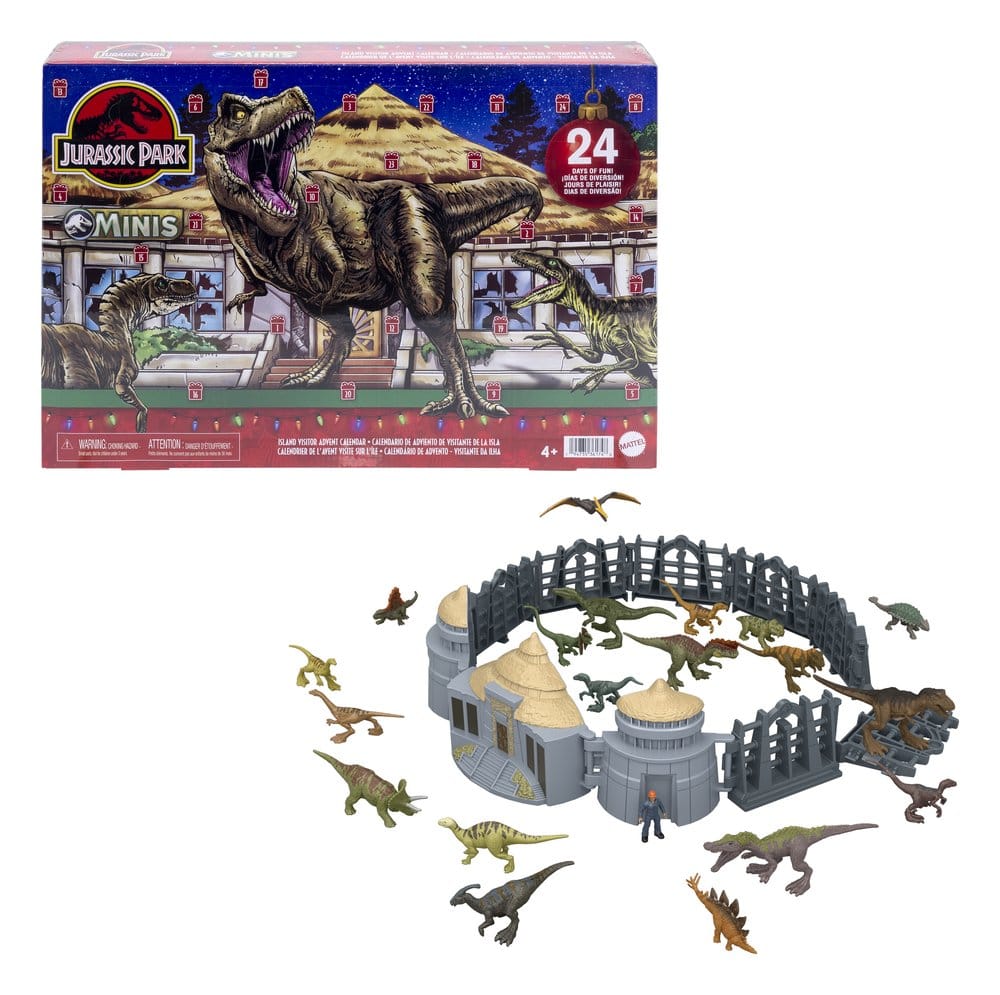 Jurassic Park Minis Adventskalender Island Visitor Image 3