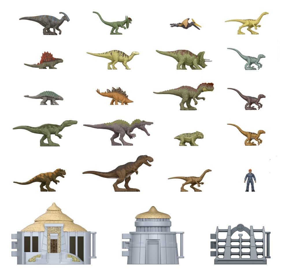 Jurassic Park Minis Adventskalender Island Visitor Image 8