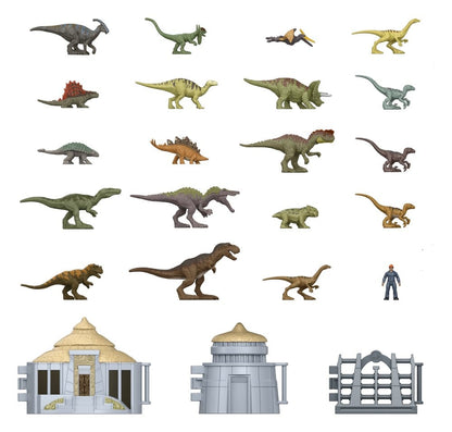 Jurassic Park Minis Adventskalender Island Visitor Image 8