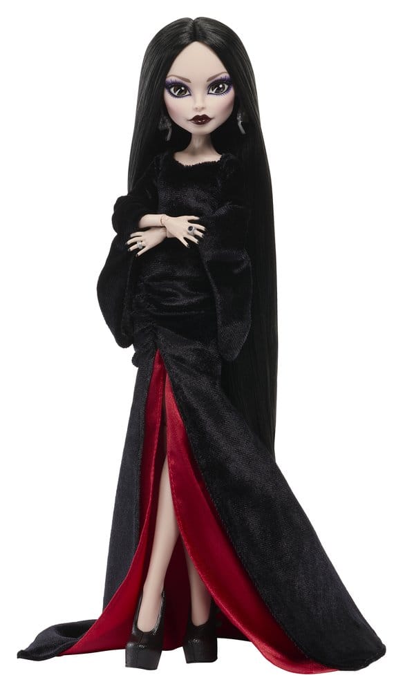 Monster High x Wednesday Collector Puppe Morticia Addams Image 1