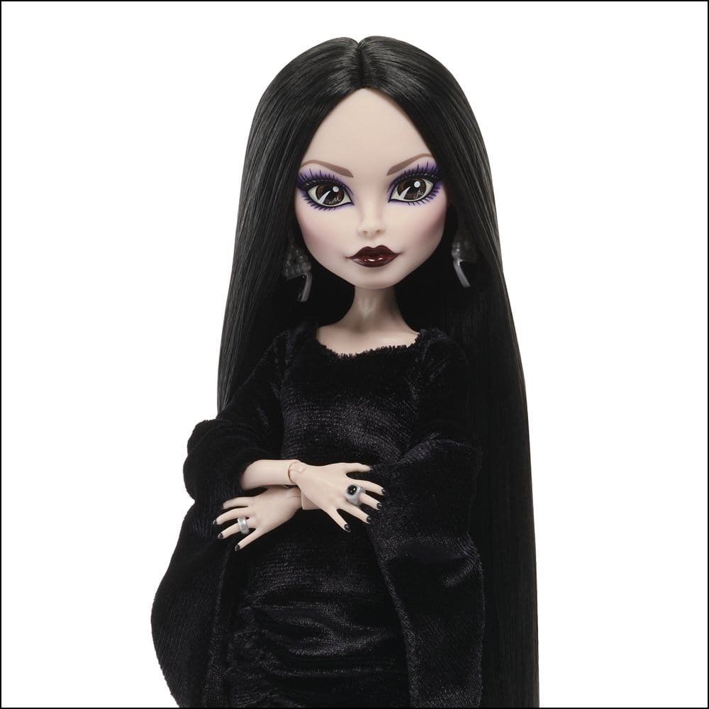 Monster High x Wednesday Collector Puppe Morticia Addams Image 5