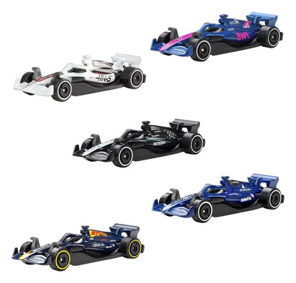 Formel 1 Hot Wheels Die-Cast Fahrzeuge 5er-Pack 1:64 2025 Image 1