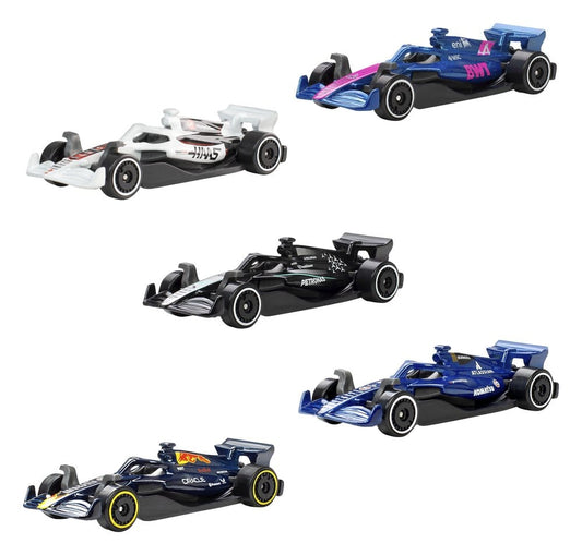 Formel 1 Hot Wheels Die-Cast Fahrzeuge 5er-Pack 1:64 2025 Image 1