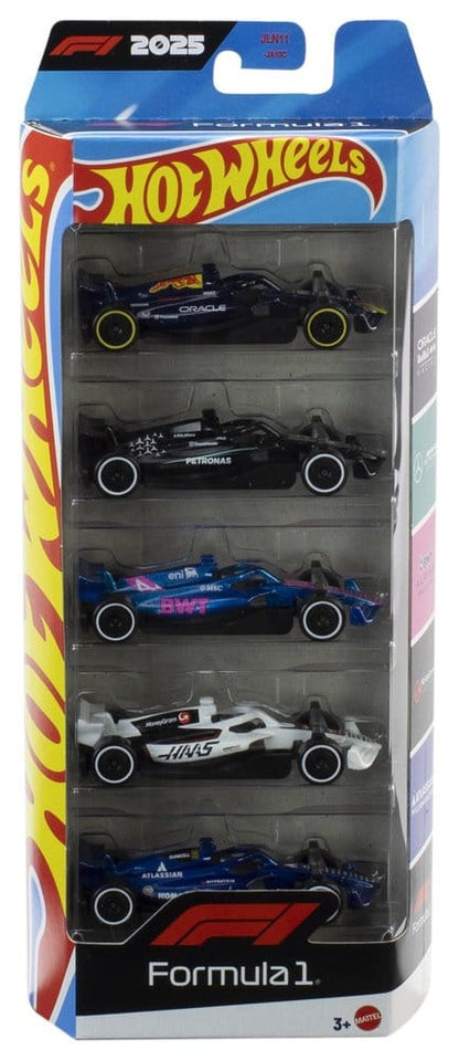 Formel 1 Hot Wheels Die-Cast Fahrzeuge 5er-Pack 1:64 2025 Image 19