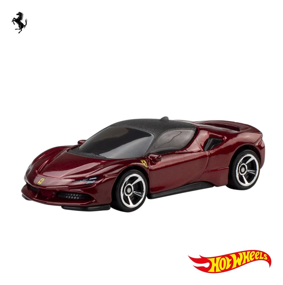 Ferrari Hot Wheels Die-Cast Fahrzeuge 5er-Pack 1/64 Image 7