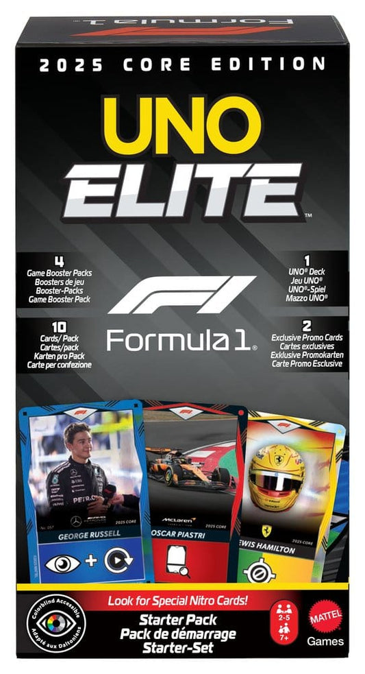 Formula 1 UNO Kartenspiel Elite F1 Starter-Set Image 1