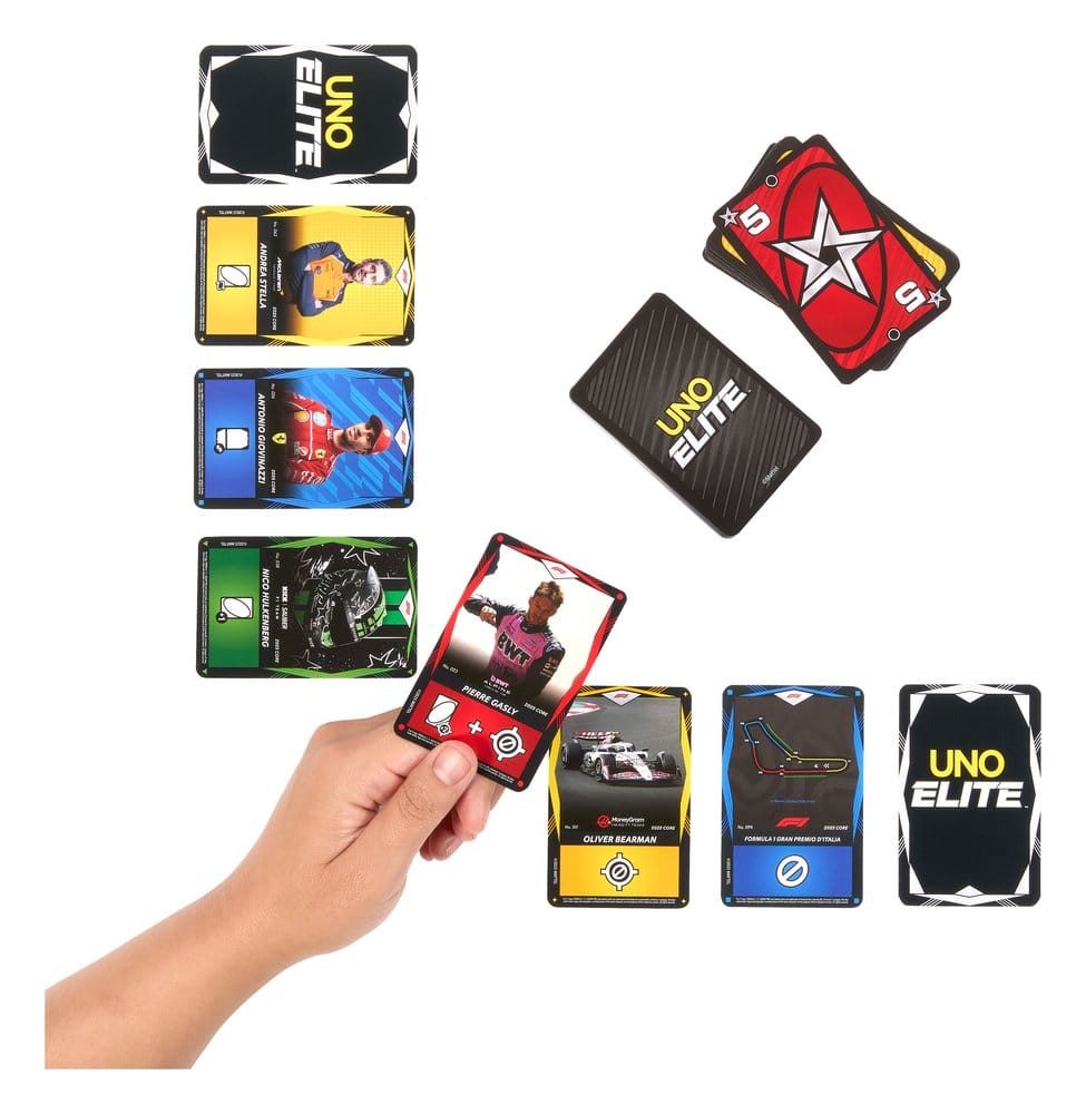 Formula 1 UNO Kartenspiel Elite F1 Starter-Set Image 5