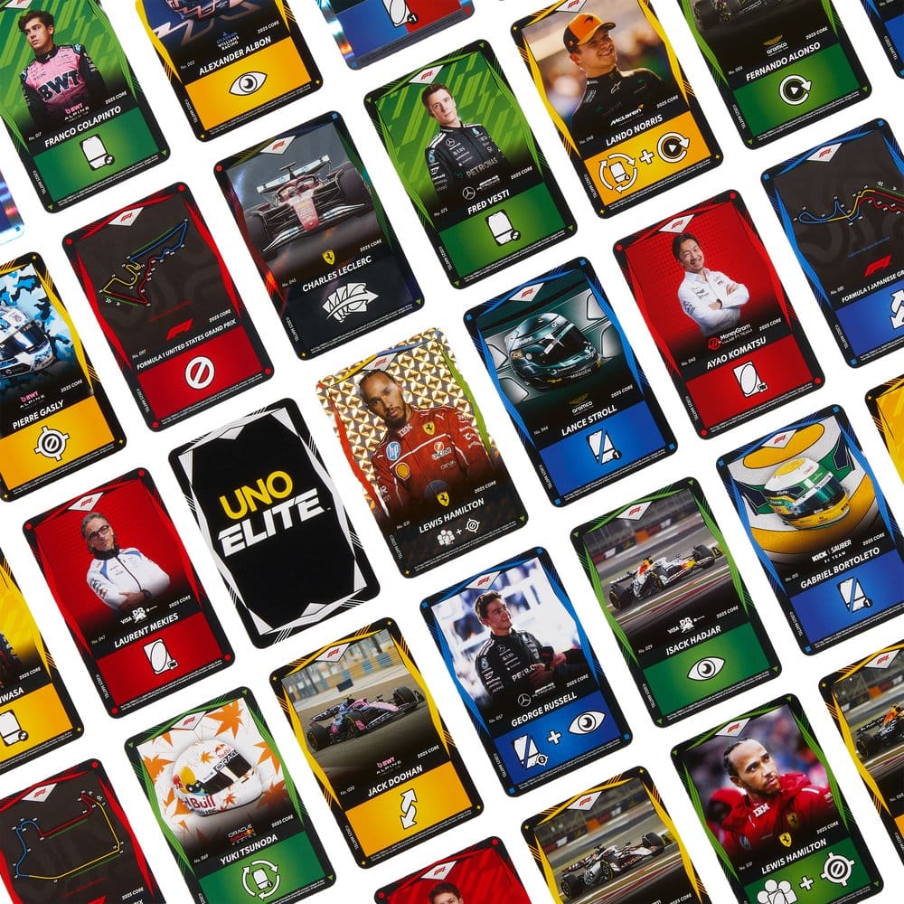 Formula 1 UNO Kartenspiel Elite F1 Starter-Set Image 11