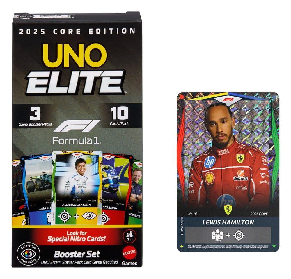 Formula 1 UNO Kartenspiel Elite F1 Booster-Set Image 9