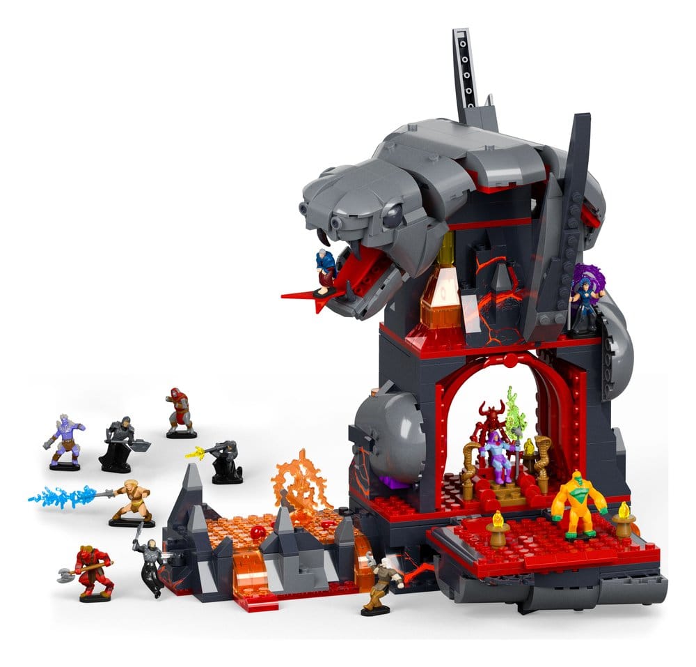 Masters of the Universe Mattel Brick Shop Bauset Snake Mountain Image 1